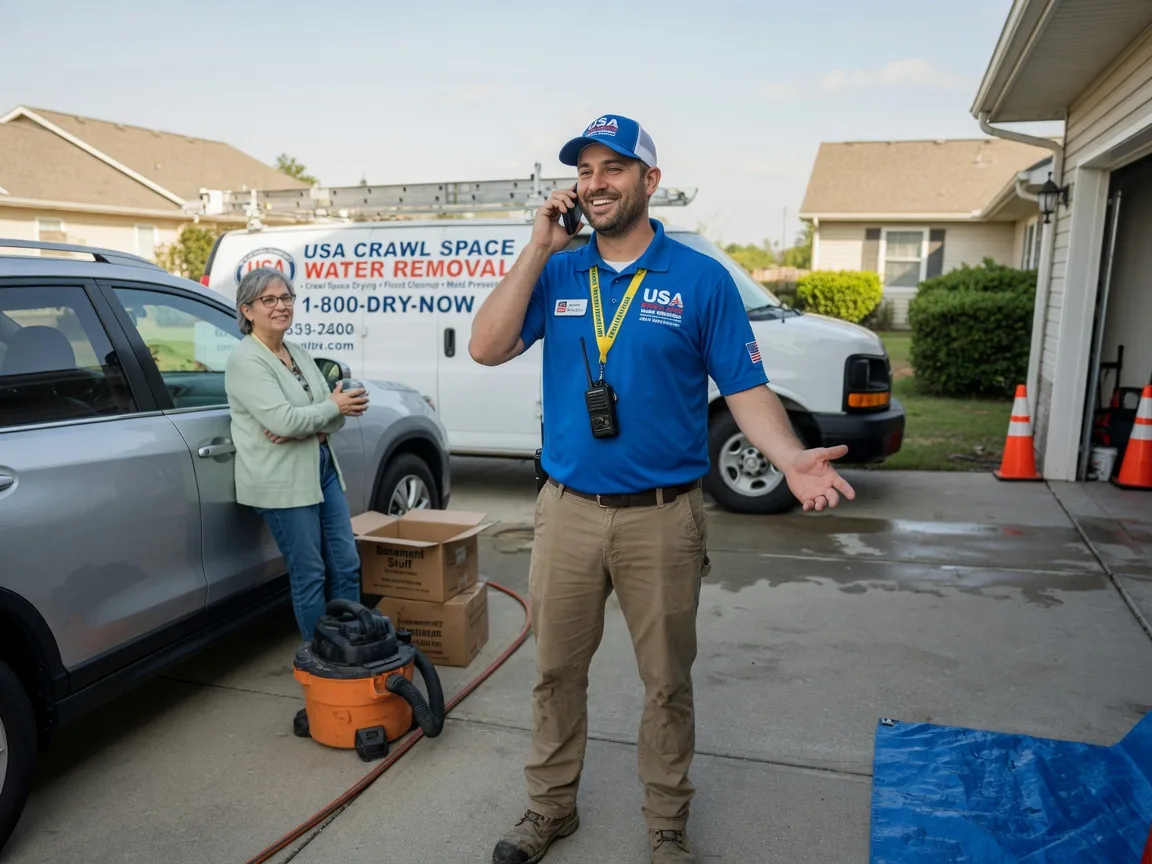 Crawl Space Water Removal Vevay, IN FAQs